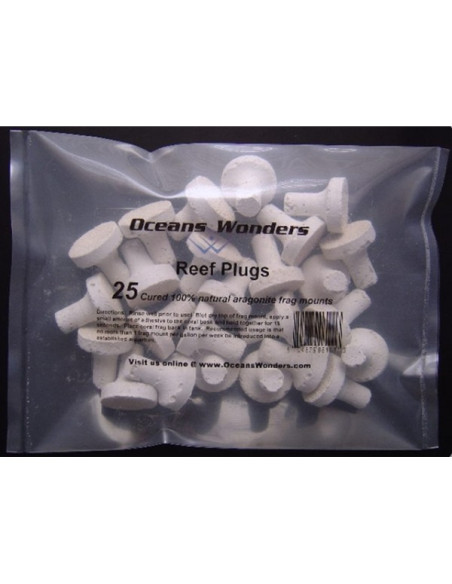 REEF PLUGS, 25 u. (23 mm)