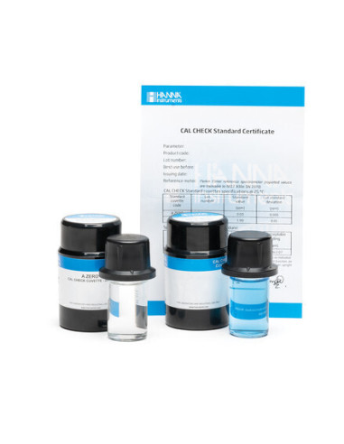 Patrón para calibración CAL Check para HI97105
