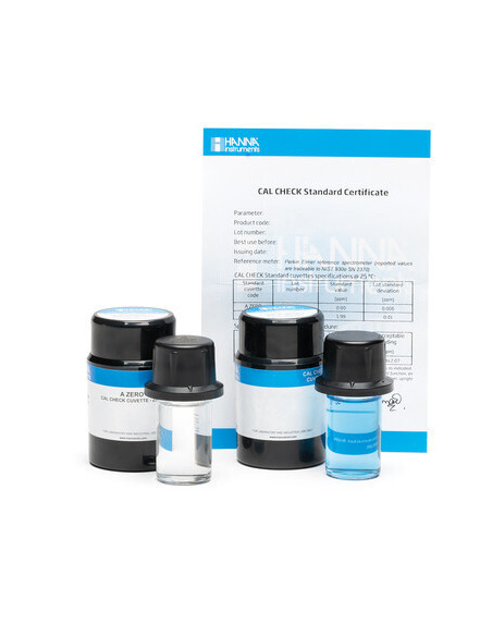 Patrón para calibración CAL Check para HI97105