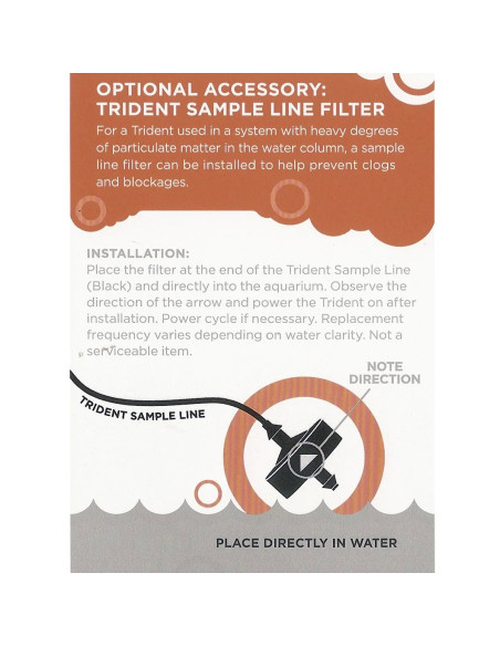 Trident Sample Line Filter