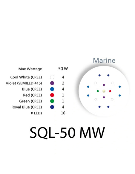 Jecod LED SQL-50MW