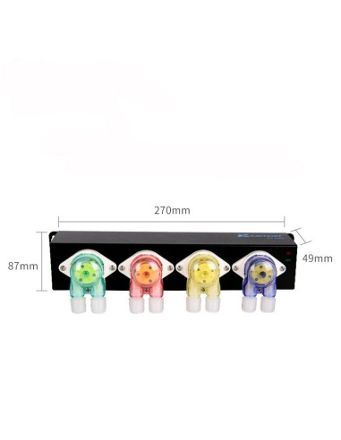 D-D, recambio pump head pro blue/green/red/yellow