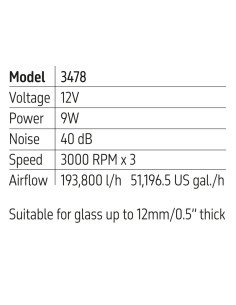 Aquarium Cooling Fan (3 x Fans) 2