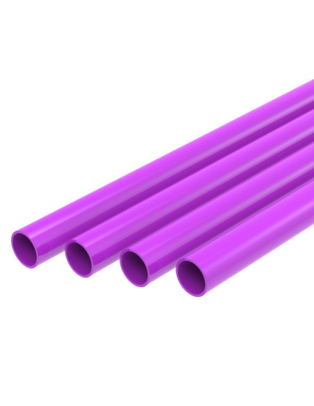 FC, tubo upvc color lila