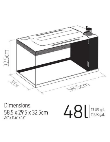 First Wave Aquarium Set - 48L