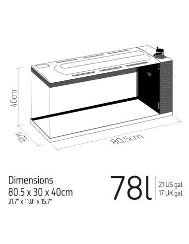 First Wave Aquarium Set - 78L