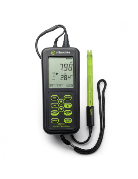 MW105 combo PH-ORP-Temp portátil