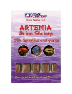 Artemia con Spirulina y Ajo