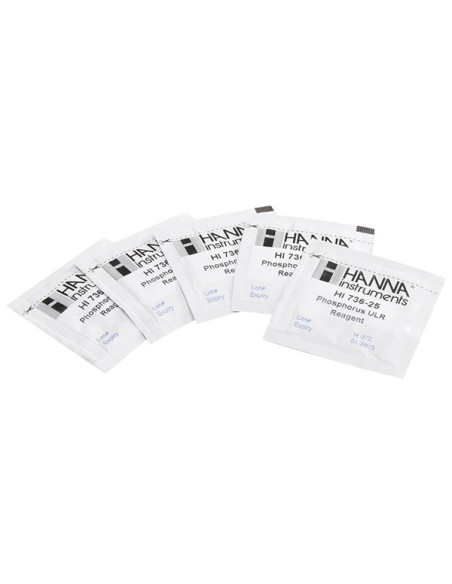 Reactivo Fósforo agua marina rango ultra bajo (0 a 200 ppb) 
