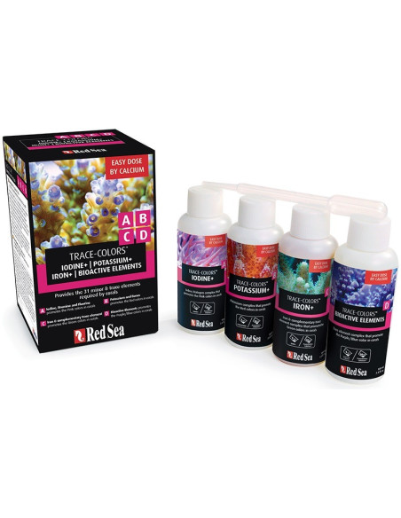 Coral Colors A,B,C,D 100ml (4 x Pack)