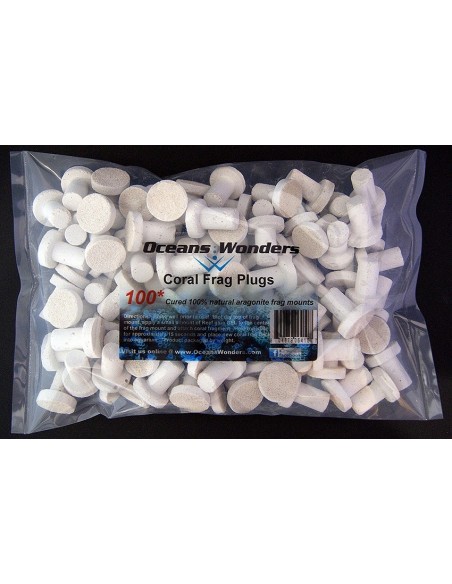 Coral Frag PLUGS, BULK 100 uds. (23 mm.)